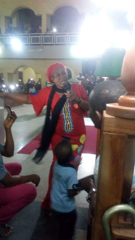 patience ozokwor ministering in church